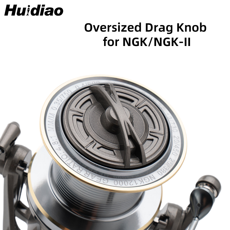 Reel Drag Knob - Pokrętło hamulca HUIDIAO, powiększony rozmiar, lekka