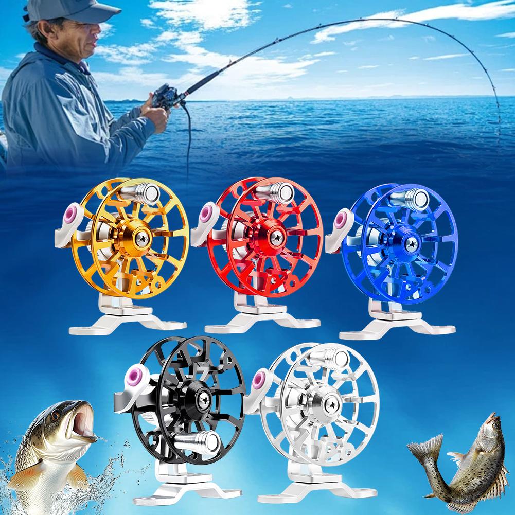 Mini pełnometalowy kołowrotek  – Ice Fishing Reel recenzja i cena